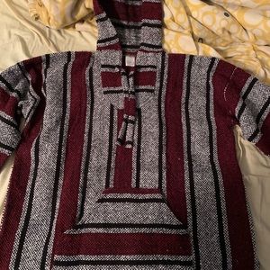 Mexican style surfer hoodie
